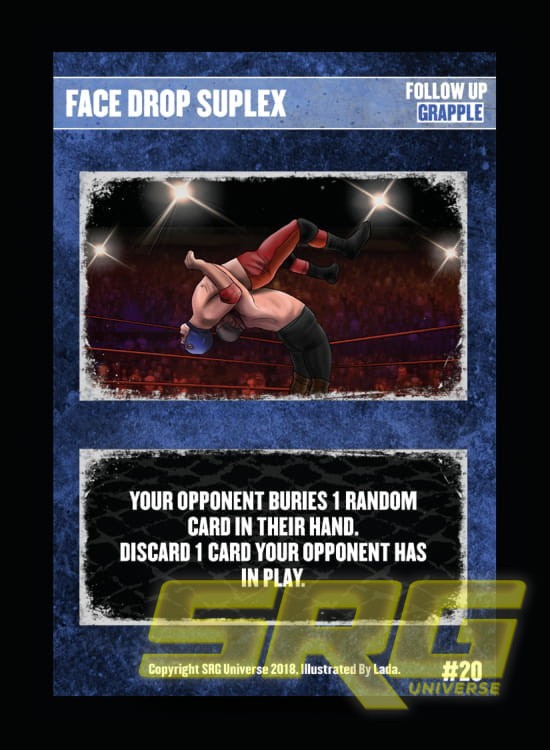 20 - Face Drop Suplex