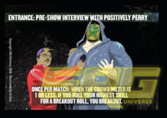 Entrance - Pre-show Interview With Positively Perry