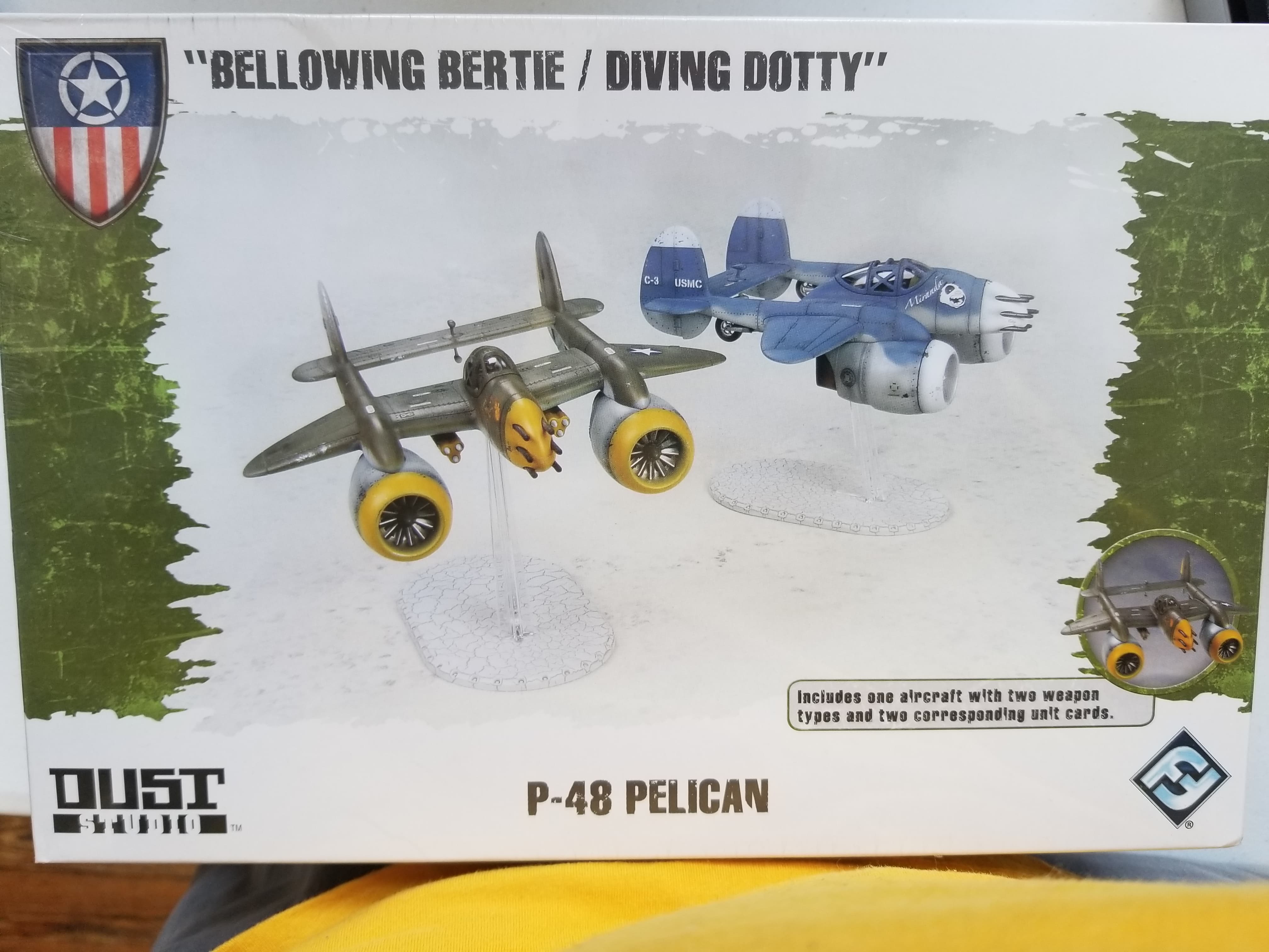 P-48 Pelican Bellowing Bertie / Diving Dotty