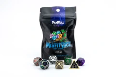 Misfit Dice: Adopt a Misfit Metal Dice Set 16mm