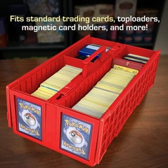 BCW Collectible Card Bin - 1600 - Red