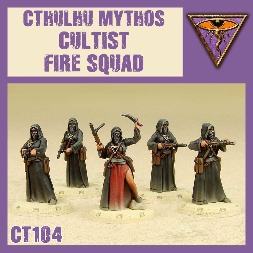 CT104 Cthulhu Mythos Cultist Fire Squad