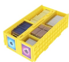BCW Collectible Card Bin - 1600 - Yellow