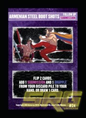 24 – Armenian Steel Boot Shots (Foil)