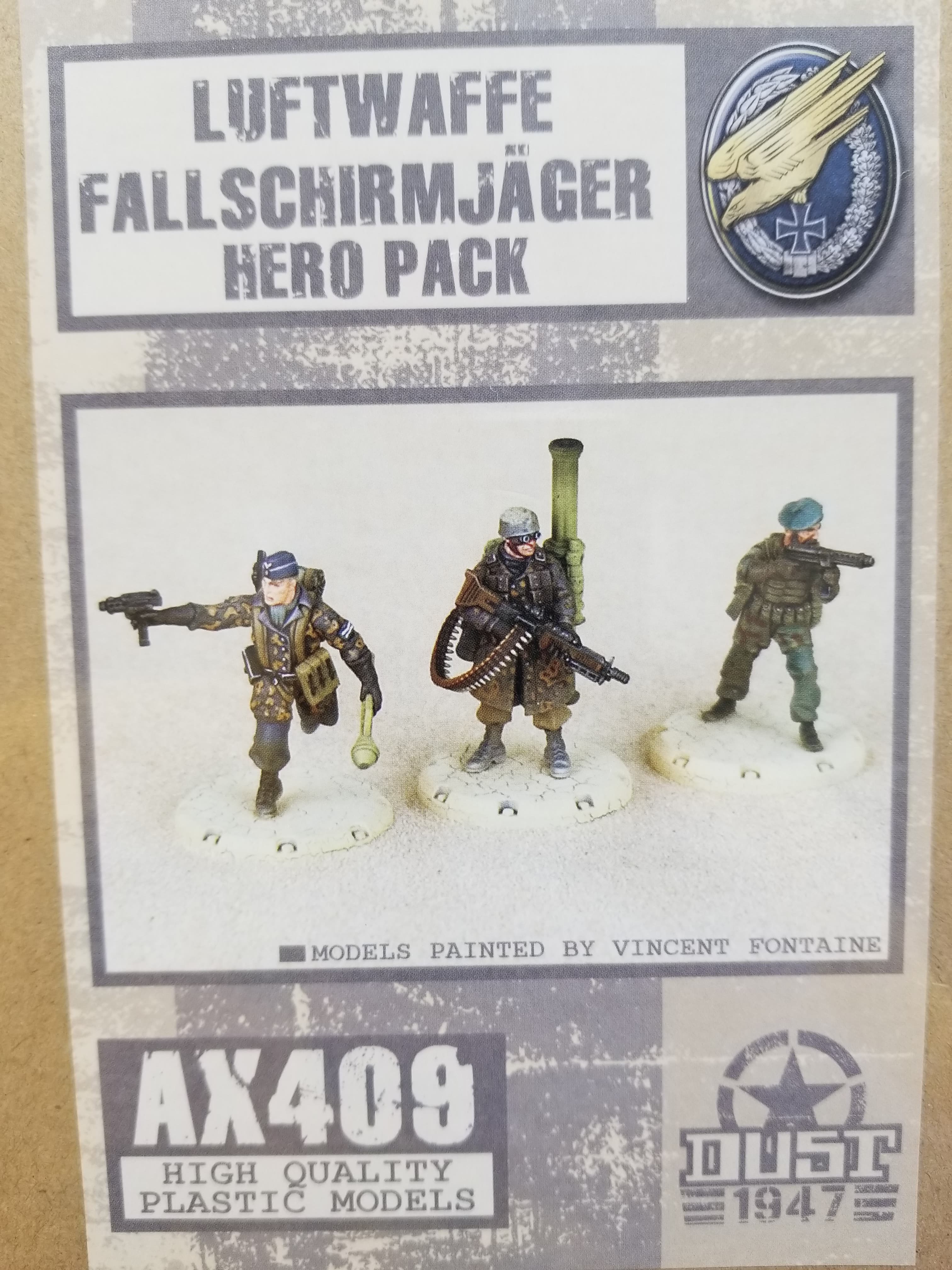 AX409 Luftwaffe Fallschirmjager Hero Pack
