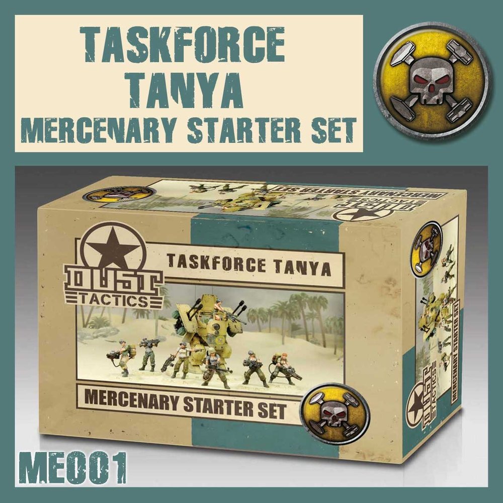 ME001 Taskforce Tanya Mercenary Starter Set