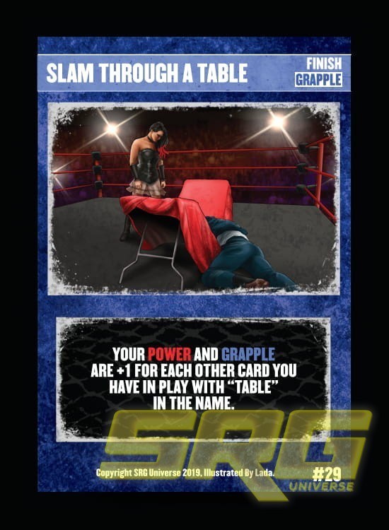 29 – Slam Through A Table (Foil)