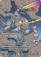 Mechagodzilla, Bionic Menace - Alternate Art - Foil