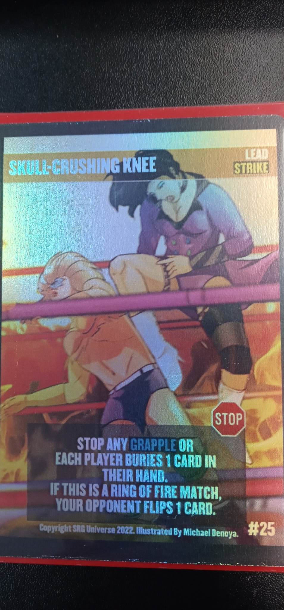 25 - Skull-Crushing Knee (Alt Art)