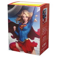 Dragon Shield: Standard Size Sleeves - Brushed Art - Supergirl