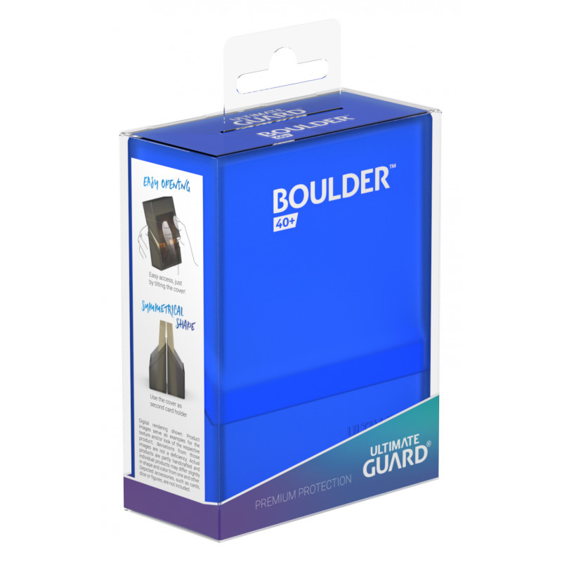 Ultimate Guard - Deck Case 40+ Boulder - Sapphire