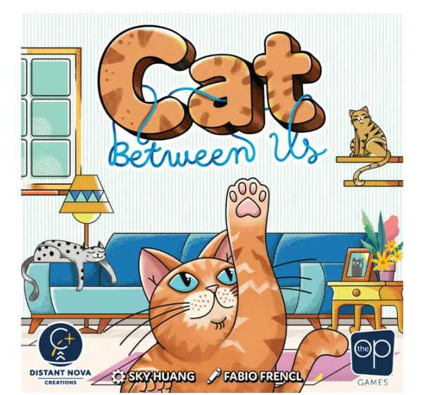 Cat Between US