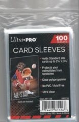 Ultra PRO 2-5/8 x 3-5/8 inch Soft Card Sleeves 100Ct Penny
