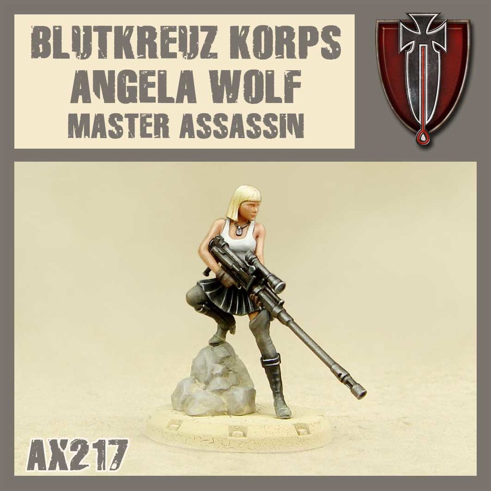 Blutkreuz Korps AX217 Angela Wolf Master Assassin