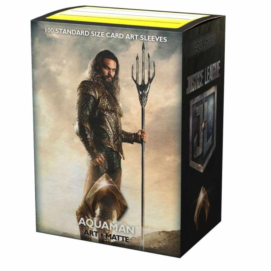 Dragon Shield: Standard Size Sleeves - Matte - JL Aquaman Art, Limited Edition (100 count)
