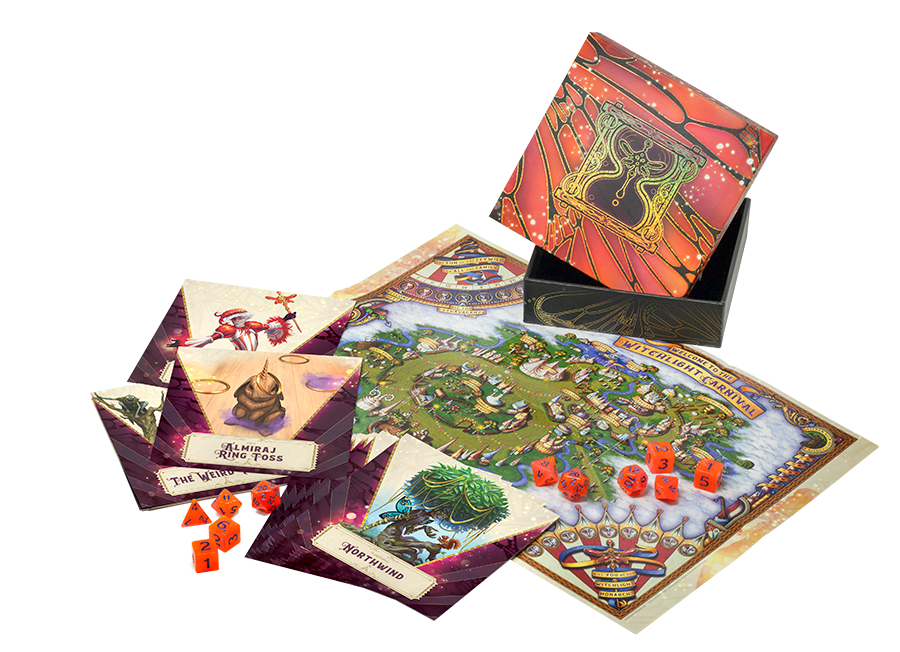 The Witchlight Carnival Dice & Miscellany