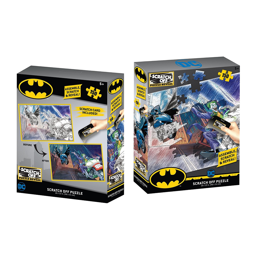 Scratch Off Batman 150pc Puzzle