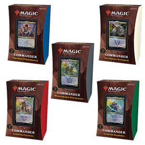 Strixhaven Commander 2021 - Set of 5