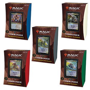 Strixhaven Commander 2021 - Set of 5
