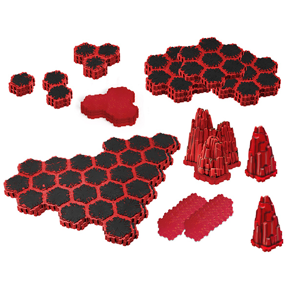 Heroscape: The Lava Fields of Valhalla Terrain Expansion