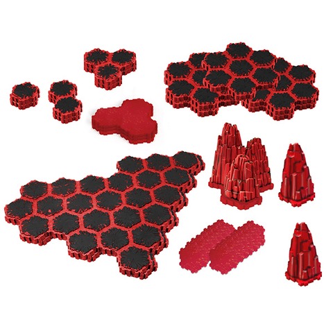 Heroscape: The Lava Fields of Valhalla Terrain Expansion