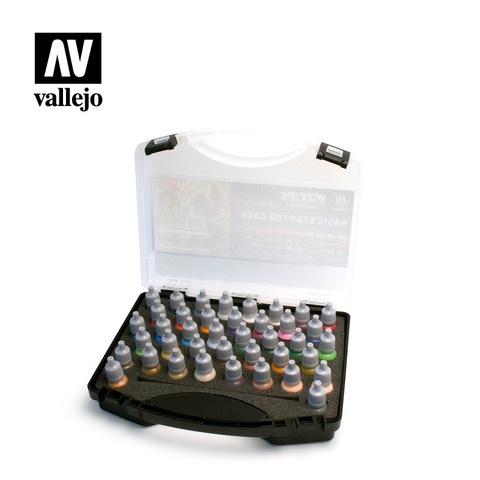 Wizkids Paints Case: Basic Starter (40 colors), 8ml