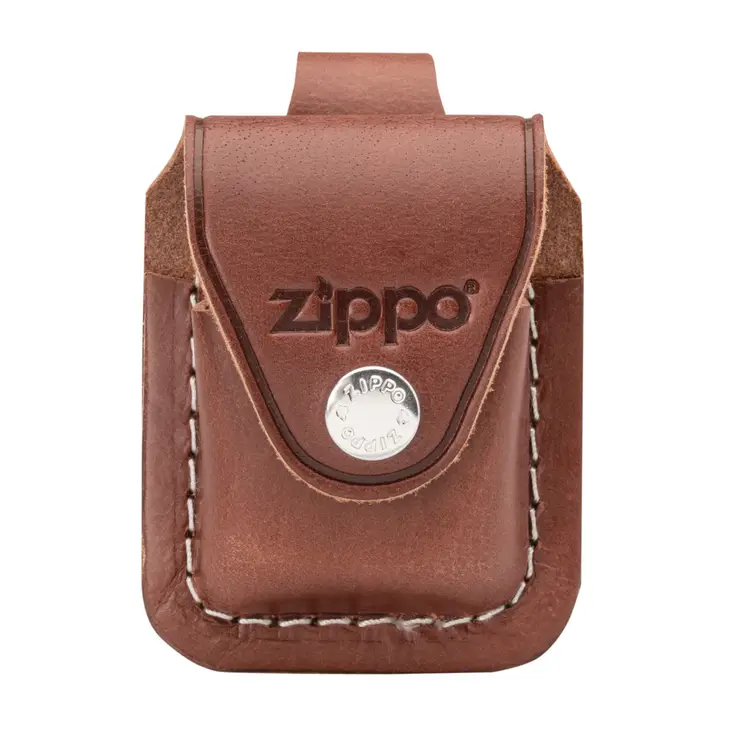 Zippo- Lighter Pouch W/Loop - Brown