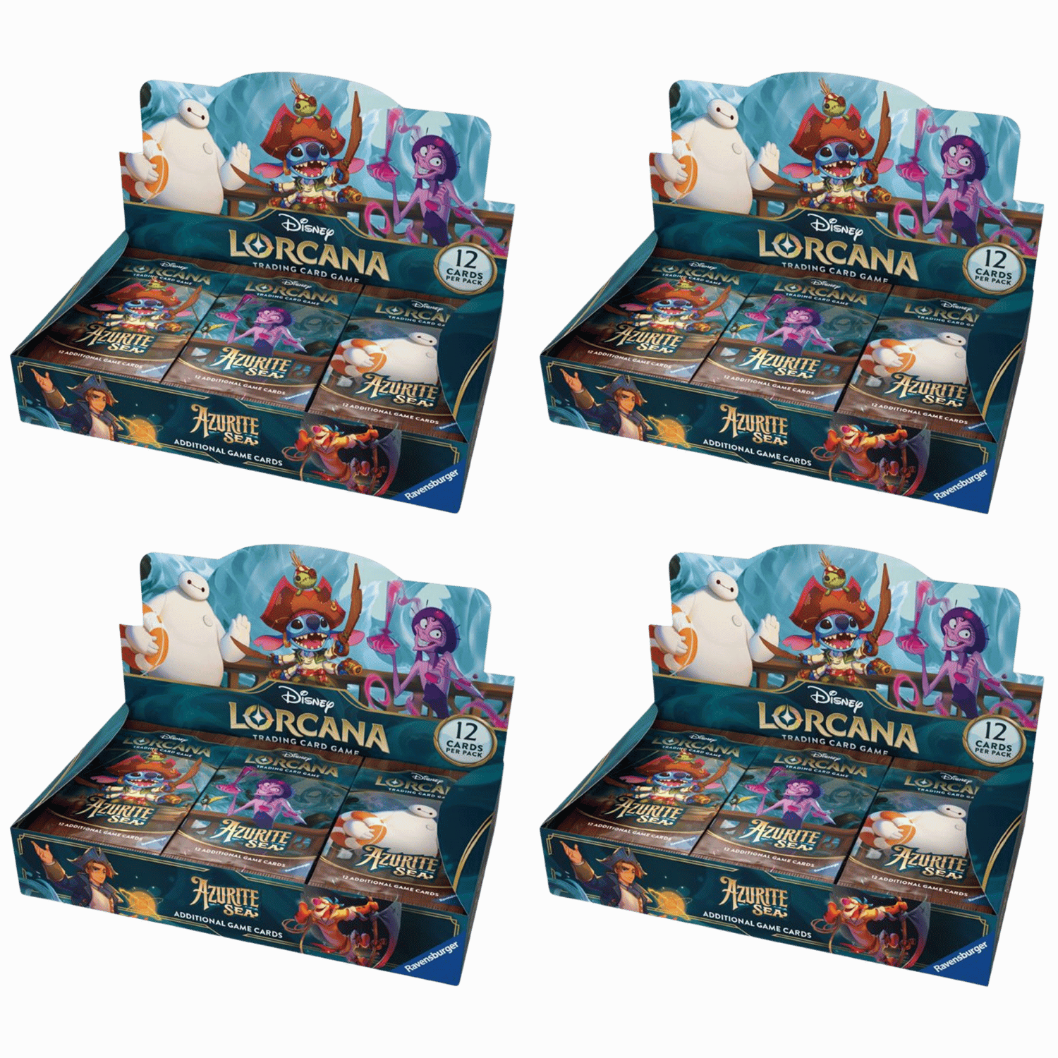Disney Lorcana: Azurite Sea Booster Case