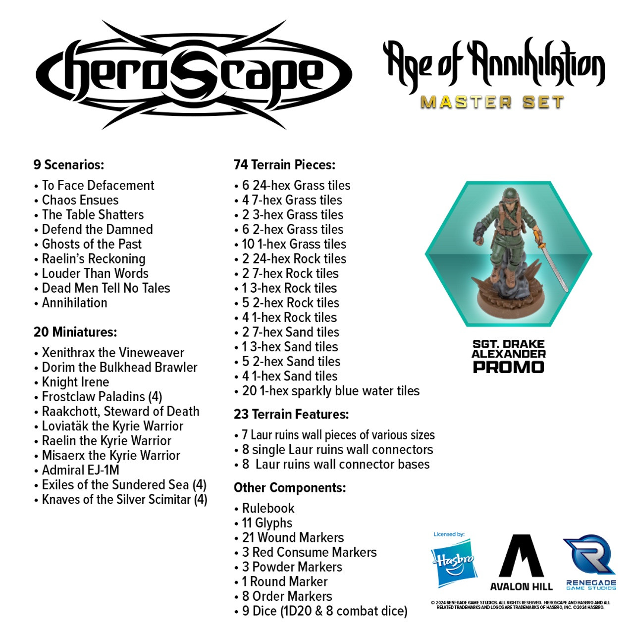 Heroscape: Age of Annihilation Master Set Premium Painted Edition