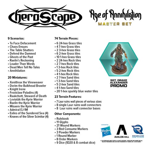 Heroscape: Age of Annihilation Master Set Premium Painted Edition