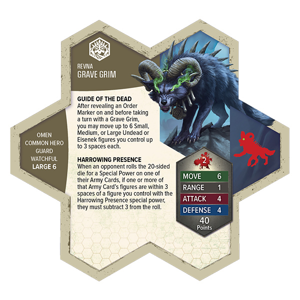 Heroscape: Revnan Acolytes and Grave Grim Army Expansion