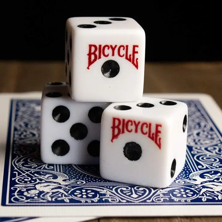 Bicycle 5 Count Dice