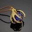 Dragon Claw Necklace with D20 - Gold