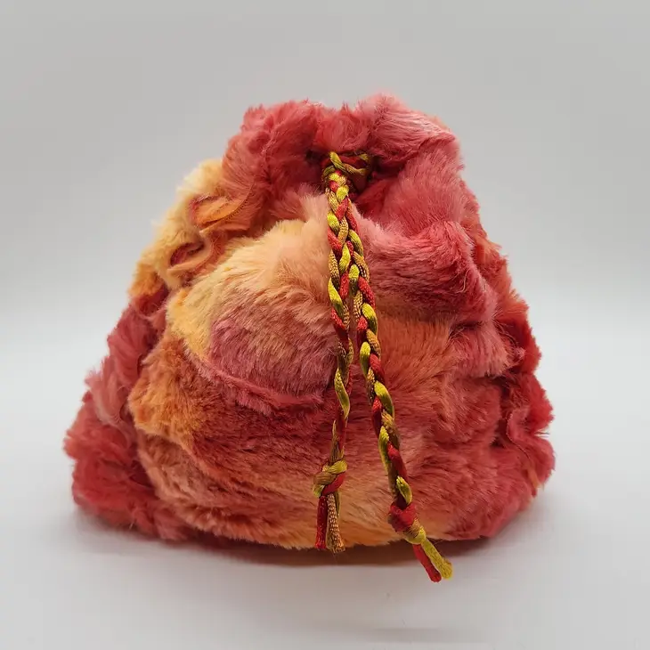 Fireball Minky Dice Bag - Large