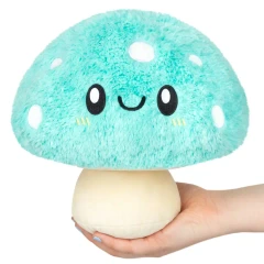 Mini Squishable Turquoise Mushroom