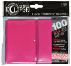 Ultra Pro - Pro Matte Eclipse: Deck Protector 100 Count Pack - Hot Pink