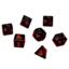 Heavy Metal Premium RPG Dice Set (7ct) for Dungeons & Dragons