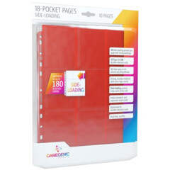 Sideloading 18-Pocket Pages: 10 pg Red