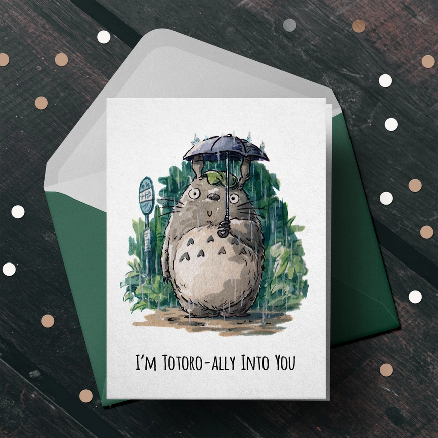 Tot-Orally Into You - Anime Valentines Love Card