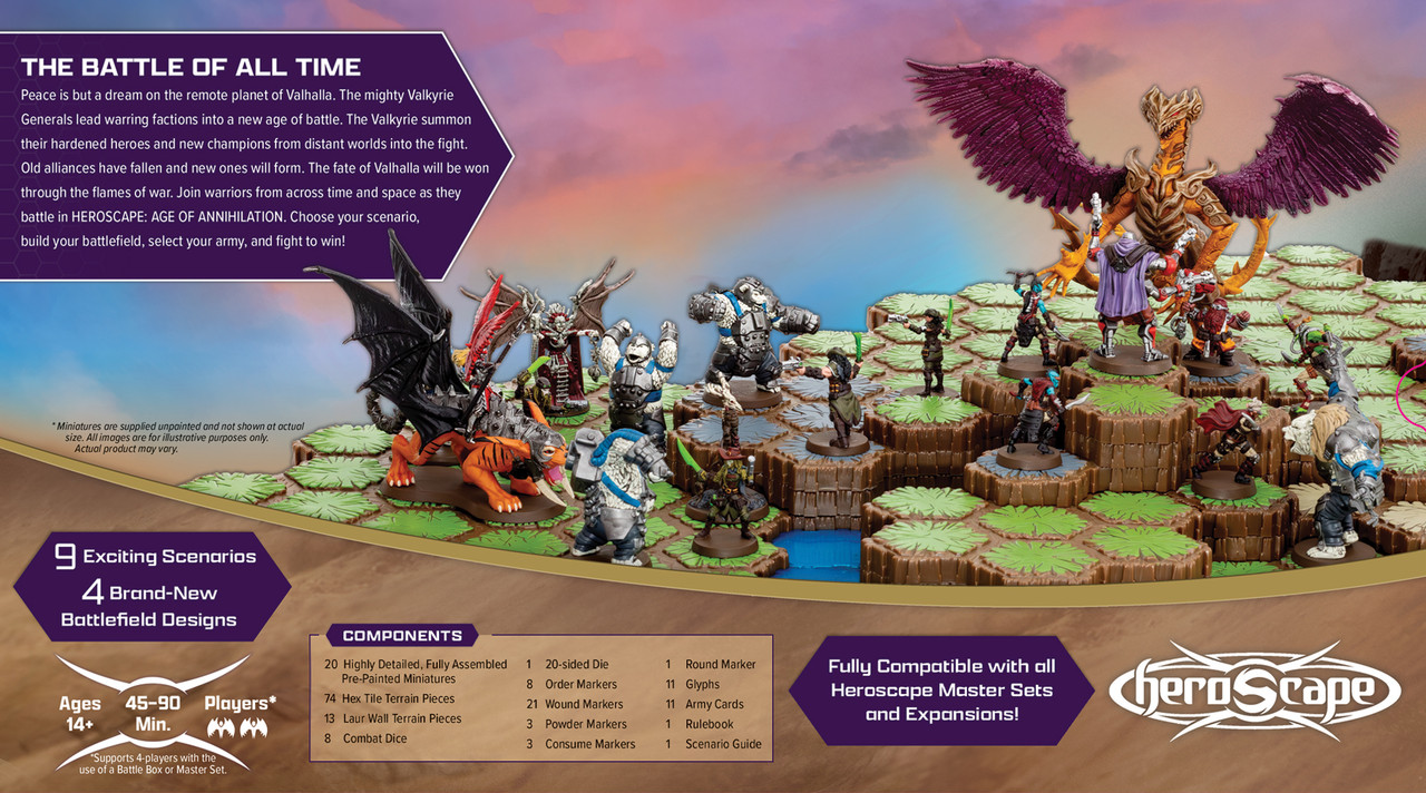 Heroscape: Age of Annihilation Master Set Premium Painted Edition