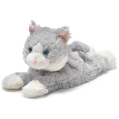 Warmies: Laying Down Grey Cat