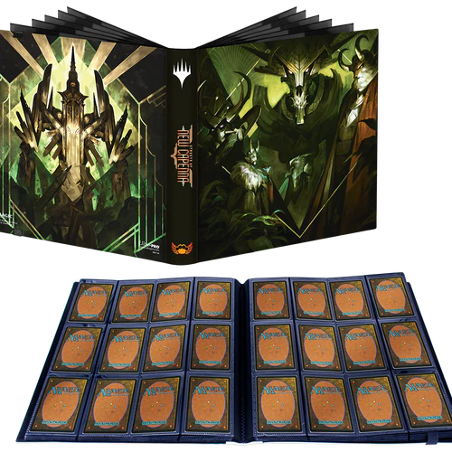 Ultra Pro - Magic: The Gathering Streets of New Capenna 12-Pocket PRO-Binder - Meeting of the Five and Titan of Industry
