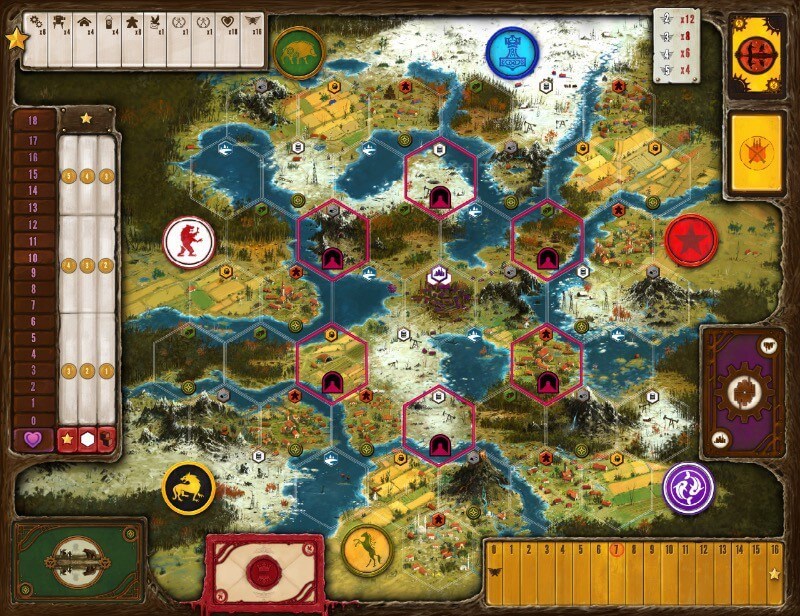 Scythe: Game Board Extension
