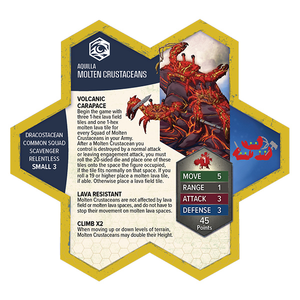 Heroscape: Molten Crustaceans and Tanuki Tricksters Army Expansion