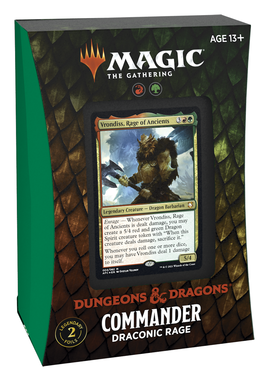 Adventures in the Forgotten Realms Commander Deck: Draconic Rage
