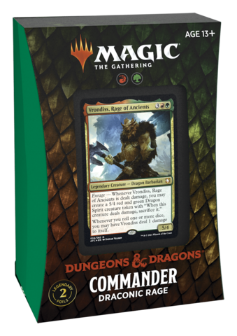 Adventures in the Forgotten Realms Commander Deck: Draconic Rage