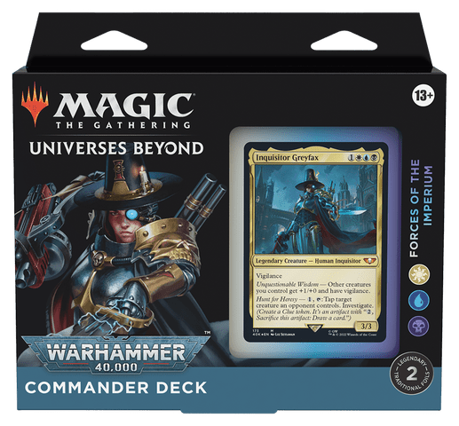 Universes Beyond: Warhammer 40,000 - Forces of the Imperium Commander Deck