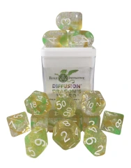 Diffusion Dragon's Hoard - Set of 15 Dice