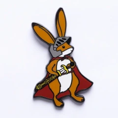 Quest's Reward Fine Art Pin - Sir Reginald Hopsworth Hare Knight