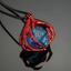 Dragon Claw Necklace with D20 - Red